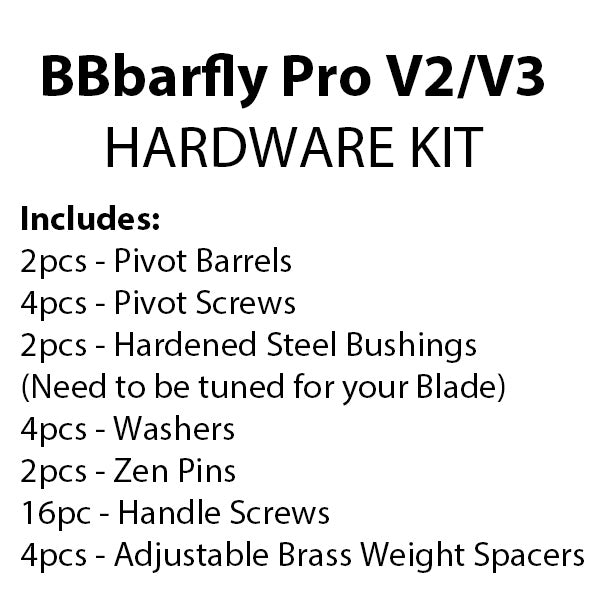 BBbarfly Pro V2/V3 Hardware Kit
