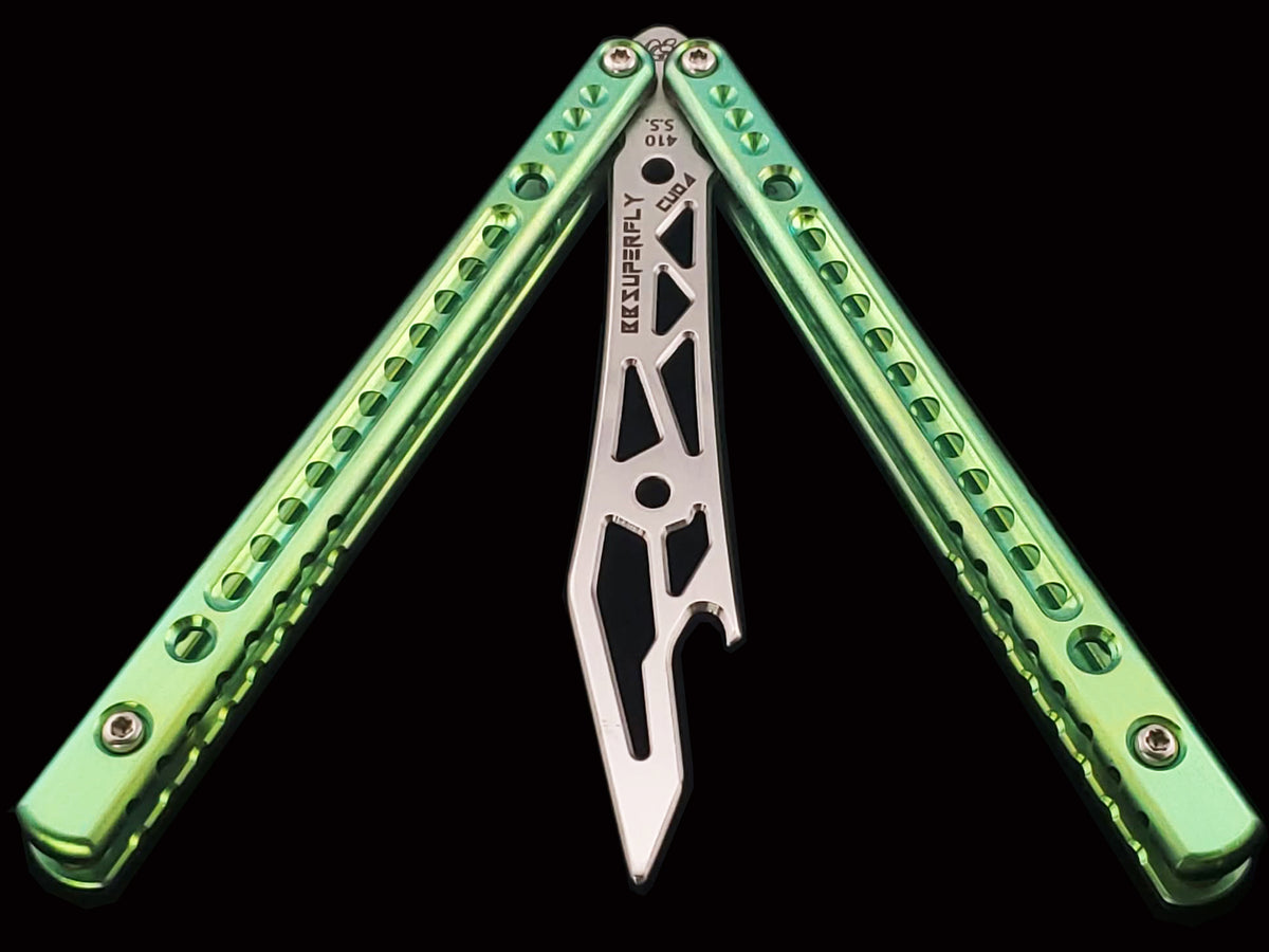 BBSuperFly in Green Anodize