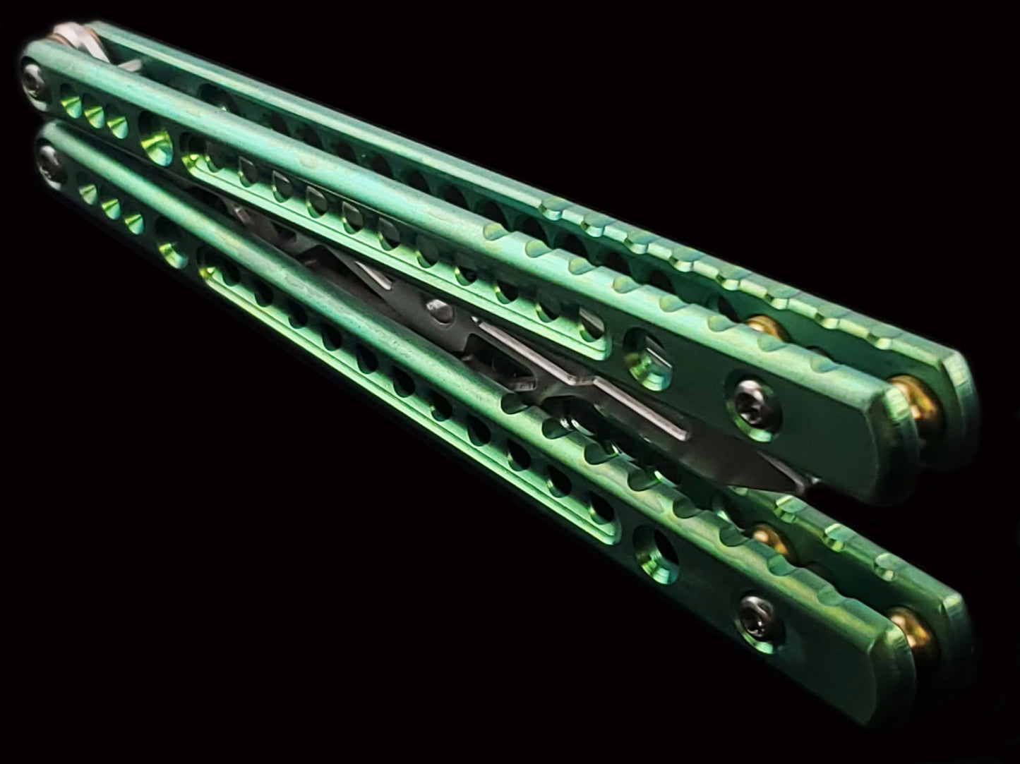 BBSuperFly in Green Anodize