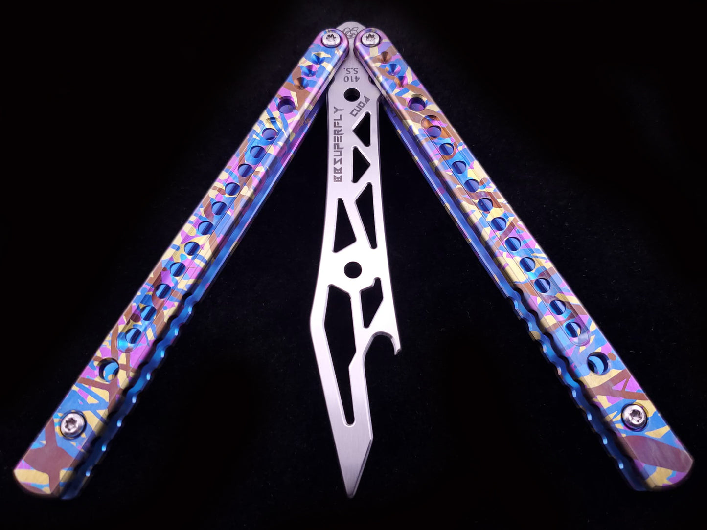 BBSuperFly Cuda with Party Style Anodize