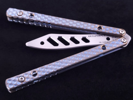 BBSuperFly HX Series TR TRAINER Anodized Blue and Gold