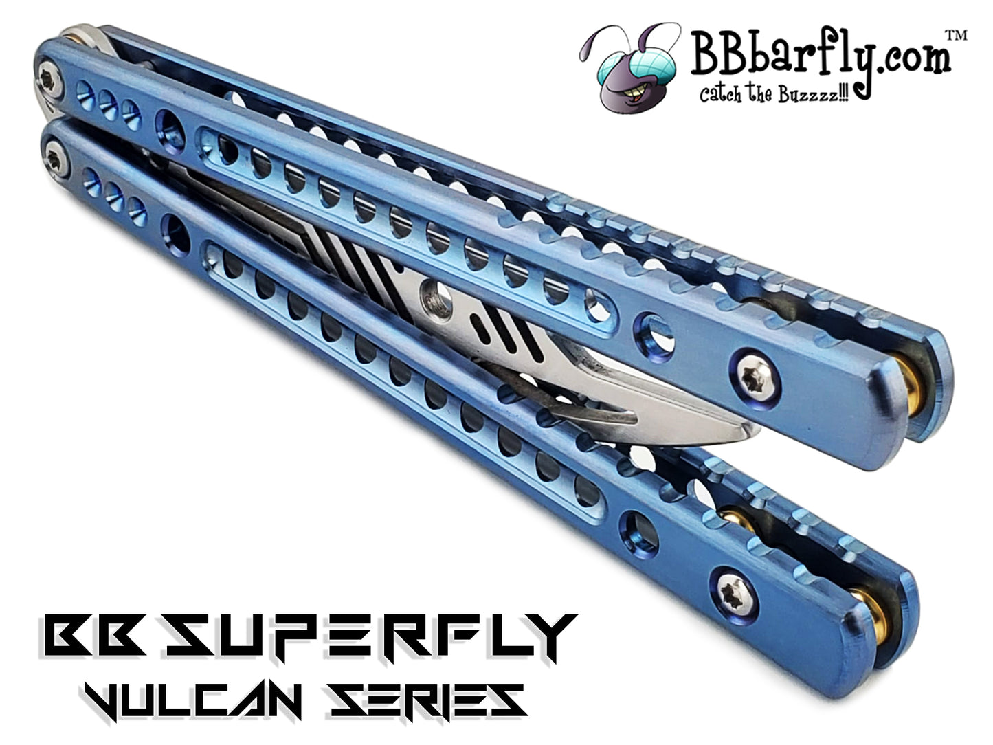 BBSuperFly HX Vulcan Anodize Sapphire Blue