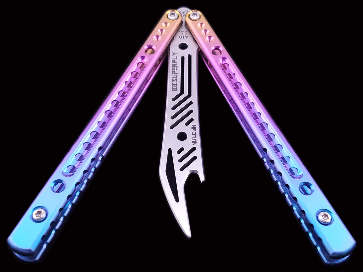 BBSuperFly Vulcan Series in Sunset Anodize