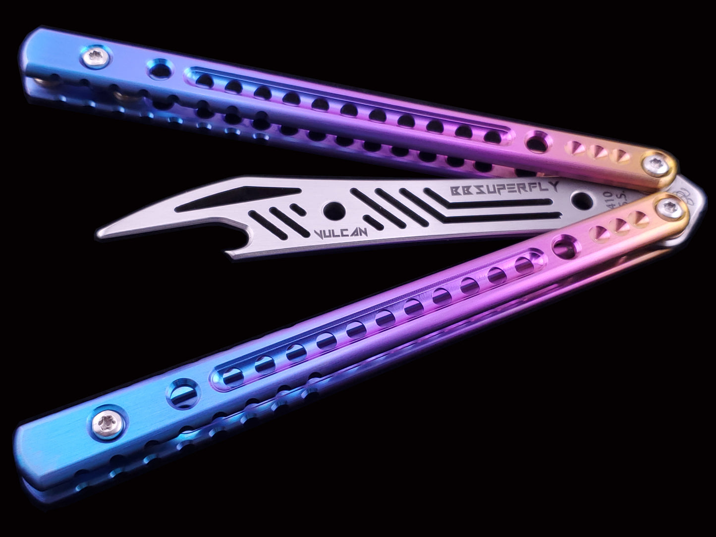 BBSuperFly Vulcan Series in Sunset Anodize