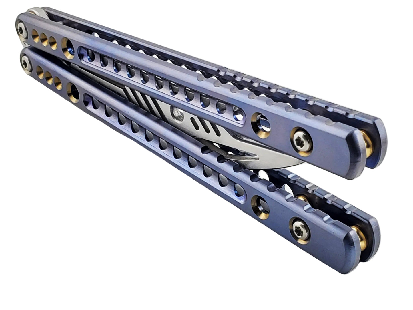 BBSuperFly Vulcan Series in Blurple and Gold