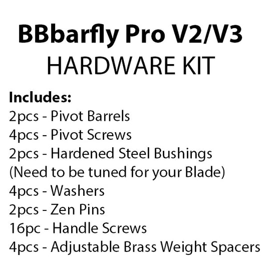 BBbarfly Pro V2/V3 Hardware Kit
