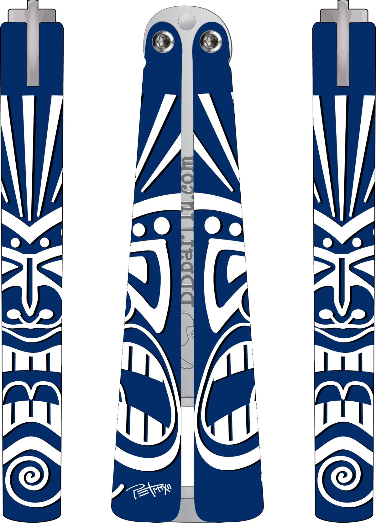 Tiki - White/Black