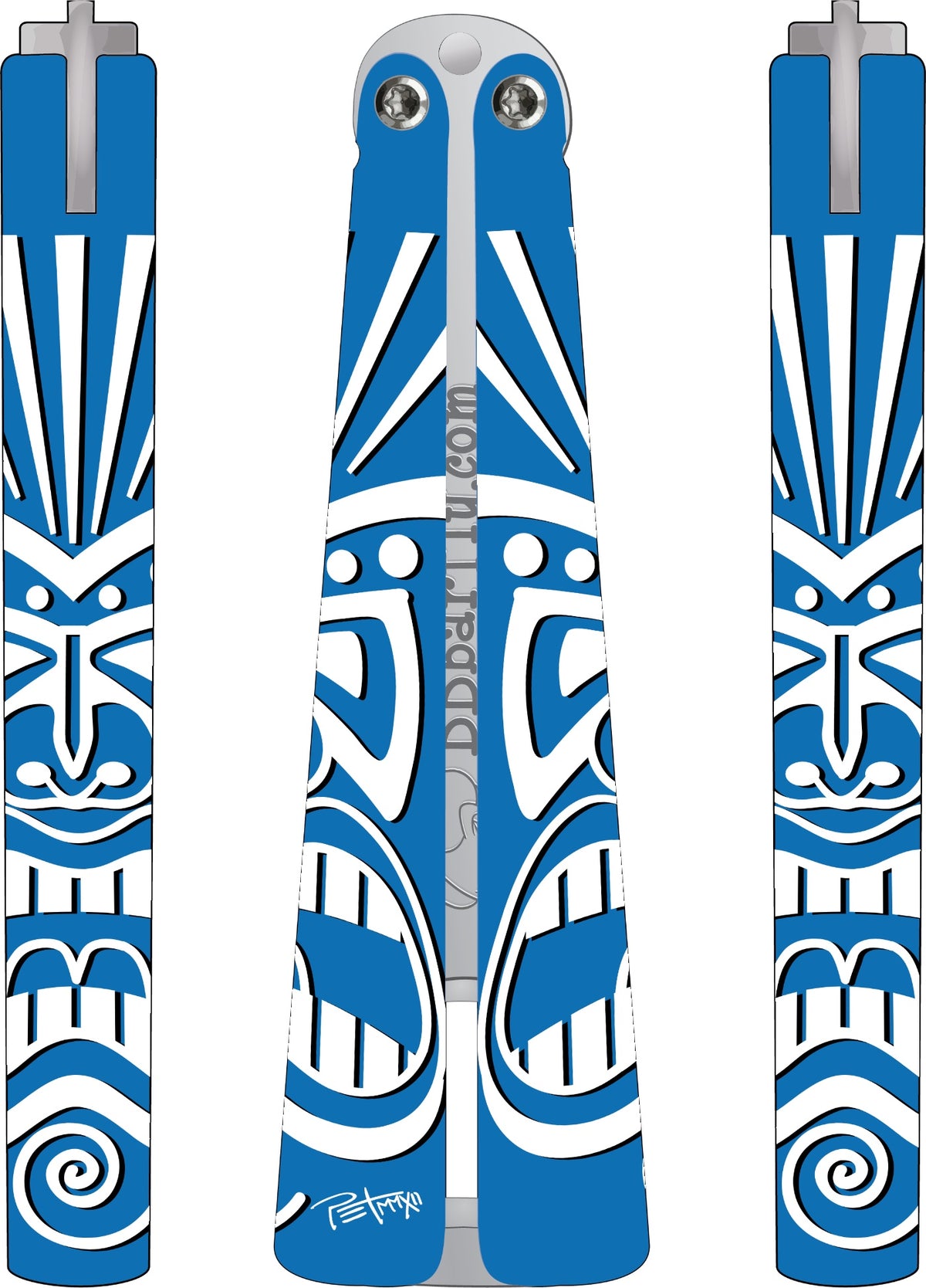 Tiki - White/Black