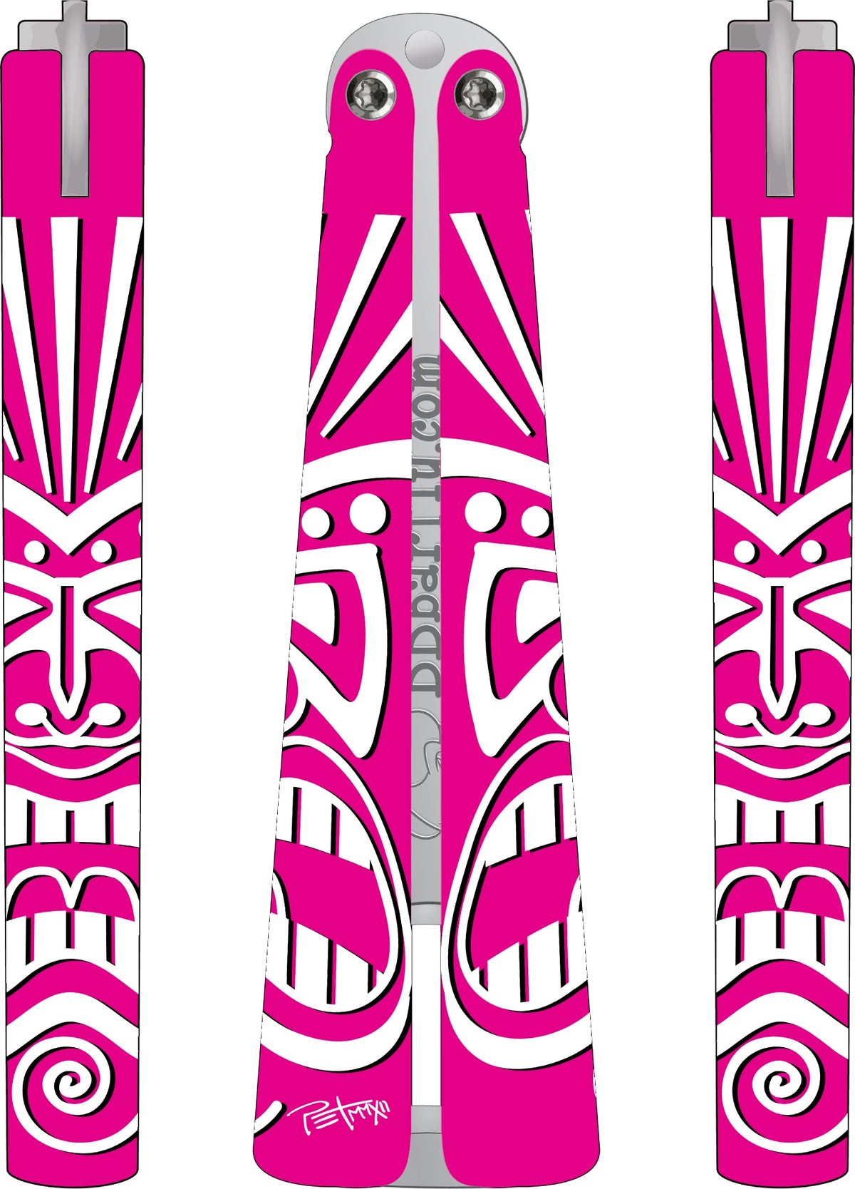Tiki - White/Black