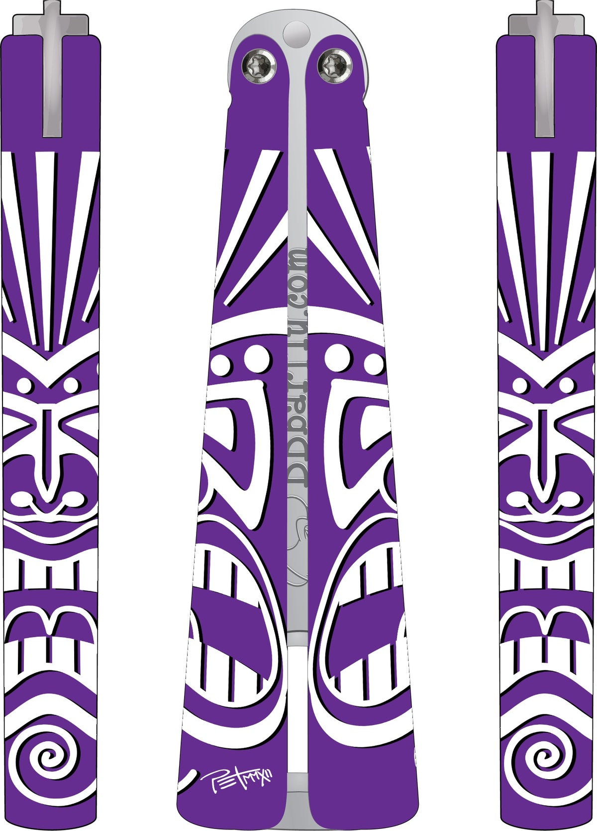Tiki - White/Black