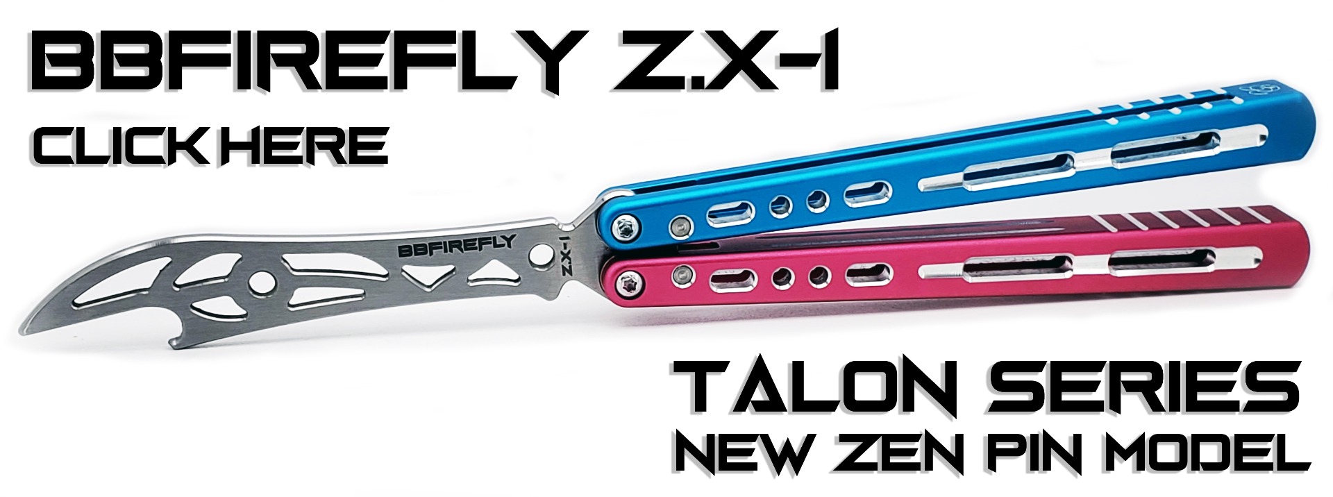 BBFireFly ZX1 Talon Pink and Light Blue